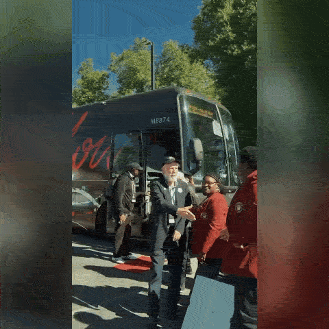 A GIF featuring a video from The Ride at Clinton College in Rock Hill, South Carolina.